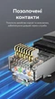 Патч-корд Vention CAT 8 SFTP RJ-45 10 м 40 Гбіт/с 2000 МГц Чорний (IKKBL) - зображення 8