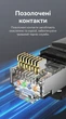 Патч-корд Vention CAT 8 SFTP Ethernet RJ-45 40 Гбіт/с 2000 МГц 8 м Чорний (IKKBK) - зображення 8