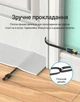 Патч-корд Vention CAT 8 SSTP Ethernet RJ-45 40 Гбит/с 2000 МГц Плоский 1 м Черный (IKCBF) - изображение 5