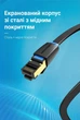 Патч-корд Vention CAT 8 SSTP Ethernet RJ-45 40 Гбит/с 2000 МГц Плоский 1 м Черный (IKCBF) - изображение 12