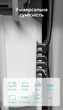 Патч-корд Vention CAT8 STP RJ45 8 жил 2 м Черный, угловой поворотный 360°, 40 Гбит/с, 2000 МГц (IKLBH) - изображение 15