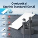 Кабель сетевой сменный Vention Cat5e RJ45 для Starlink Standard Gen3 и Mini 10 м 1 Гбит/с IP67 Серый (IACHL) - изображение 5