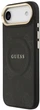 Etui Guess Peony Hot Stamp MagSafe do Apple iPhone Air Black (3666339519681) - obraz 2