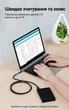 Кабель Vention USB-C - Micro-B USB 3.0 5 Гбит/с 2A 0.5 м Черный (CQABD) - изображение 3