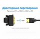 Адаптер Vention DVI-D (24+1) - HDMI штекер-гніздо двосторонній 1080P 60Hz Чорний (ECDB0) - зображення 3