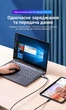 Адаптер Vention USB 3.0 - USB-C 5 Гбіт/с 3 A з підтримкою гарнітури Сірий (CDPH0) - зображення 6