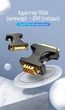 Адаптер Vention VGA - DVI-I (24+5) Двусторонний 1080P Черный (DDDB0) - изображение 2