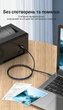 Кабель Vention USB-C - USB Type-B 2.0 1.5 м 2 A экранированный для принтера, сканера и MIDI Черный (CQUBG) - изображение 4