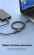 Кабель-подовжувач Vention USB 2.0 AM-AF 480 Мбіт/с 1 м Чорний (CBIBF) - зображення 9