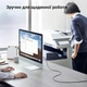 Кабель для принтера Ugreen US135 USB 2.0 AM - BM 1 м 480 Мбит/с позолоченные контакты Черный (20846) - изображение 9