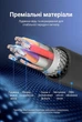 Кабель Vention USB 3.0 - Micro-B з додатковим живленням для HDD/SSD 5 Гбіт/с 1 м Чорний (CQPBF) - зображення 6