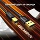 Кабель для принтера Ugreen US135 USB 2.0 Type-A - Type-B 5 м подвійні феритові кільця Чорний (10352) - зображення 8