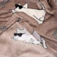 Плед Ardesto Flannel Собачки в окулярах ART0129PB 160х200 см - зображення 5