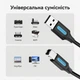 Кабель для принтера Vention USB 2.0 Type-A - Type-B 5 м 480 Мбит/с Черный (COQBJ) - изображение 2