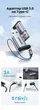 Адаптер Ugreen US276 USB-A - USB-C 10 Гбит/с QC 3.0 3A OTG Серый (50533) - изображение 3