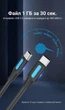 Кабель Vention USB-C - Mini USB 2.0 2 A 480 Мбіт/с 1.5 м Чорний (COWBG) - зображення 6