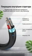 Кабель Vention USB-C - Mini USB 2.0 2 A 480 Мбіт/с 1.5 м Чорний (COWBG) - зображення 7