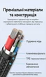 Кабель Vention USB-C - USB-C PD 100W 5A E-Marker LED-дисплей 2 м Черный (TAYBH) - изображение 8