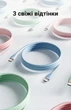 Кабель Vention USB 2.0 Type-C PD 100W 5A 1.5 м E-Marker Рідкий силікон Світло-зелений (TAWGG) - зображення 15