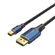 Кабель Vention Mini DisplayPort - DisplayPort v1.4 2 м 8K 60Hz 4K 144Hz 32.4 Гбит/с Синий (HCFLH) - изображение 1