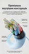 Кабель Vention USB-C - USB-C PD 100W 5A E-Marker Рідкий силікон 1.5 м Світло-блакитний (TAWSG) - зображення 9