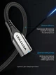 Подовжувач Vention USB-C 3.1 1 м PD 100W 5A, 4K 60Hz, 5 Гбіт/с Сірий (TABHF) - зображення 14