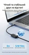 Кабель для принтера Vention USB-C - USB Type-B 2.0 480 Мбіт/с 0.5 м Чорний (CQUBD) - зображення 6