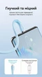 Кабель Vention USB-C - USB-C PD 100W 5A 2 м Рідкий силікон Світло-блакитний (TAWSH) - зображення 7