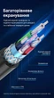 Кабель для принтера Vention USB-C - USB Type-B 2.0 480 Мбіт/с 0.5 м Чорний (CQUBD) - зображення 8