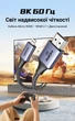 Кабель Ugreen HD164 Micro HDMI - HDMI 2.1 1 м 8K 60Hz 4K 240Hz 48Gbps Черный (15516) - изображение 5