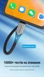 Магнитный кабель Vention 2 в 1 USB-A - Micro USB / USB-C 5А 1.5 м Серый (CQNHG) - изображение 12