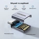 Перехідник Ugreen US248 USB-C - USB-A 3.2 Gen 2 10 Гбіт/с OTG Алюміній Сірий (40702) - зображення 13