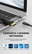 Кабель Vention USB-C > DisplayPort 1.5 м 8K 60Hz 4K 144Hz Чорний (CGYBG) - зображення 8