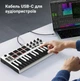 Кабель Ugreen US370 USB-C - USB-B 2.0 3 м 480 Мбит/с нейлоновая оплетка Серый (80808) - изображение 4