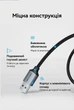 Кабель Vention USB 3.0 Type-A 2 м 5 Гбіт/с 2 А бавовняне обплетення Сірий (CTSHH) - зображення 8