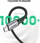 Кабель Ugreen US290 USB - Micro USB 2.4A 1.5 м нейлоновая оплетка Серый (60147) - изображение 4