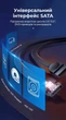 Кабель Ugreen US217 SATA 3.0 6 Гбит/с прямой плоский с фиксаторами 0.5 м Черный (30796) - изображение 3