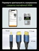 Кабель Vention HDMI 2.1 1 м 8K 60Hz, 4K 120Hz, 48 Гбит/с, eARC, VRR, Dynamic HDR Синий (ALGLF) - изображение 2