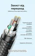 Кабель для принтера Vention USB 2.0 USB-A - USB-B 8 м екранований в обплетенні Сірий (CTTHK) - зображення 7