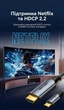 Кабель Vention USB-C - HDMI 4K 60Hz HDCP 2.2 алюмінієвий корпус 1.8 м Сірий (CRHHAC) - зображення 3