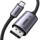 Кабель Ugreen CM707 USB-C - DisplayPort 2.1 2 м Темно-серый, 40 Гбит/с, 16K 30Hz, 4K 240Hz (25865) - изображение 1