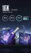 Кабель Ugreen CM707 USB-C - DisplayPort 2.1 2 м Темно-серый, 40 Гбит/с, 16K 30Hz, 4K 240Hz (25865) - изображение 8