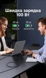 Кабель Ugreen L512 USB-C - USB-C 100W 5A PD QC 4.0 E-Marker 2 м Темно-сірий (45064) - зображення 4