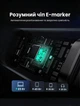 Кабель Ugreen Uno L509 USB-C - USB-C PD 3.0 100W 5A Smart LED-дисплей 1 м Сірий (35501) - зображення 7