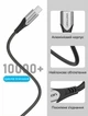 Кабель Vention USB 2.0 - USB Type-C 3A QC 3.0 1.5 м Сірий (CODHG) - зображення 2
