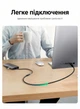 Подовжувач Ugreen US353 USB-C 3.2 Gen 2 PD 100W 10Gbps 4K 60Hz 0.5 м Чорний (40574) - зображення 6