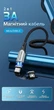 Кабель магнитный Vention 2 в 1 USB-A - Micro USB / USB-C 3 A нейлон 1.5 м Серый (CQMHG) - изображение 2