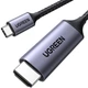 Кабель Ugreen MM142 USB Type-C - HDMI 4K 60Hz 1.5 м Thunderbolt 3 Черный (50570) - изображение 1
