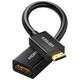 Переходник Ugreen Mini HDMI - HDMI v2.0 4K 60Hz 2K 144Hz 22 см Черный (20137) - изображение 1