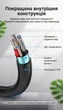 Кабель Vention USB 2.0 USB-C - Mini USB 480 Мбит/с 2 A 0.5 м Black (COWBD) - изображение 7